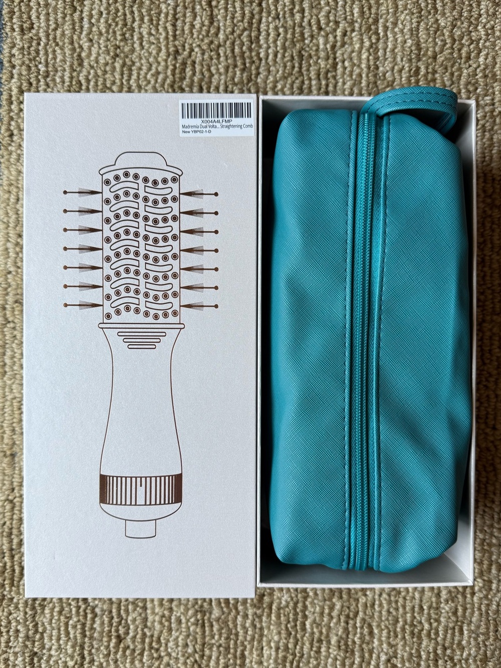 Travel Dual Voltage Hot Air Blow Dryer Brush